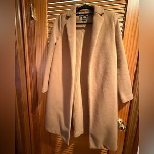 Zara Tan Long Coat